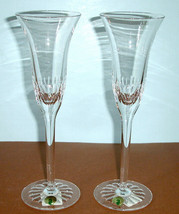 Waterford Presage Champagne Flute 2 PC 10&quot;H Made in Ireland #139956 New - $145.43
