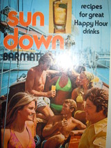 Sun Down Barmate Southern Comfort Mixed Drinks Recipe Booklet 1974 - £4.78 GBP