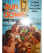 Sun Down Barmate Southern Comfort Mixed Drinks Recipe Booklet 1974 - £4.57 GBP