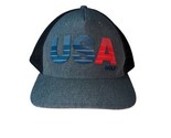 ADIDAS USA GOLF 3D Logo GOLF HAT MESH SNAP BACK - ADJUSTABLE - EUC - £18.98 GBP