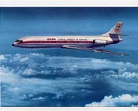 IBERIA Linea Aereas De Espana Caravelle X-R Postcard - $13.86