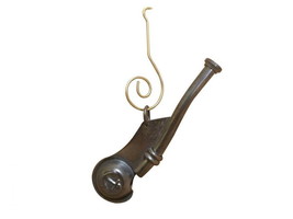 [Pack Of 2] Oil-Rubbed Bronze Whistle Christmas Ornament 4&quot;&quot; - £36.75 GBP