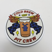 Dutch Bros Sticker April 20, 2024 National Cold Brew Day Pit Crew Wings ... - £6.17 GBP