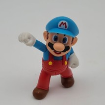 Nintendo 4&quot; Ice Mario with Ice Flower (Wave 30) PVC Figure - £12.79 GBP