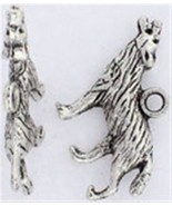 20mm x 26mm Pewter Howling Wolf Charms or Pendants (10) Lead-Safe (MFP739) - €1,52 EUR