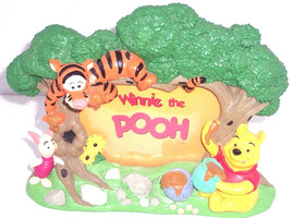 Walt Disney World Picture Frame Winnie Pooh Tigger Piglet Photo Theme Parks - £31.43 GBP