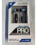 JLab JBuds Pro Wired Headphones Universal Mic &amp; Volume Control Tangle Fr... - £6.15 GBP
