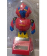 Solar Powered Dancing Robot Red - £3.93 GBP