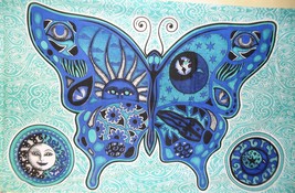 Twin Butterfly Tapestry Indian Wall Hanging Hippie Dorm Decor Boho Picnic Throw - £17.63 GBP