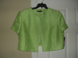    Preston &amp; York New Womens Lime Open Front Short Sleeve Jacket   18    - £23.72 GBP
