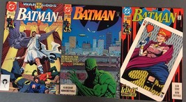 BATMAN lot of (3) #470 #471 #472 (1991) DC Comics VERY FINE - £7.74 GBP