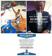Dan Majerle signed Phoenix Suns basketball 8x10 photo proof Beckett COA auto.. - £63.22 GBP