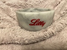 Lilly Drug Rep Pharmaceutical Solid MARBLE Mortar - £29.42 GBP