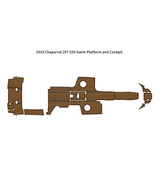 2019 Chaparral 297 SSX Swim Platform Cockpit Boat EVA Foam Faux Teak Flo... - €851,58 EUR