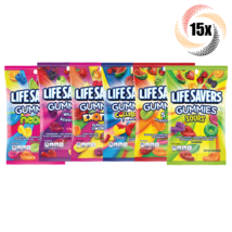 15x Bags Lifesavers Gummies Variety Flavor Chewy Candy | 7oz | Mix &amp; Match! - £37.73 GBP