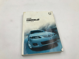 2006 Mazda 6 Owners Manual Handbook OEM K02B50012 - £10.15 GBP