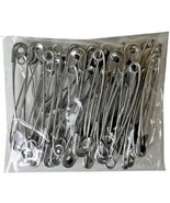 10X 40pc Extra Large 2&#39;&#39; Safety Pins (400 pins total) - £11.20 GBP