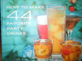Vintage How To Make 44 Favorite Party Drinks Southern Comfort Recipe Booklet - $4.99