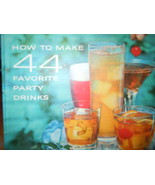 Vintage How To Make 44 Favorite Party Drinks Southern Comfort Recipe Boo... - €4,36 EUR