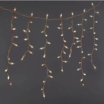 300 Count Clear Icicle String Lights Wondershop Indoor/Outdoor 20&#39; Length - $14.99