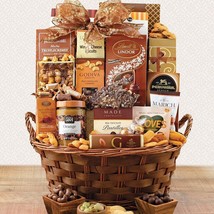 Golden Gourmet: Gourmet Gift Basket - $275.49