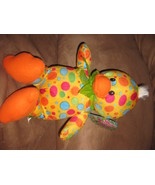 EASTER DUCK YELLOW w SPOTS New Plush NWT Stuffed Animal With Tags 13" SUGAR LOAF - $10.92 CAD