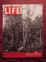 Life October 29 1945 Oct 45 Autumn Oscar Berger Atomic Bomb Susie Reed Piper Cub - £6.36 GBP