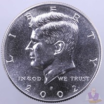 2002 P 50c Kennedy Half Dollar U.S.Coin. ***L*O*O*K*** - £1.59 GBP