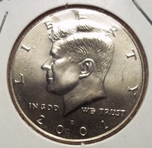 2001 D 50c Kennedy Half Dollar U.S.Coin. ***L*O*O*K*** - £1.79 GBP