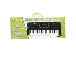 New Kids Electronic Keyboard 37 Keys 24 Demo Songs 2 Tones 2 Tempo Microphone - £19.77 GBP