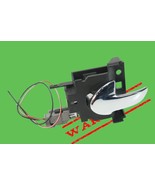 2007-2015 jaguar xk xkr-s front left driver side interior door handle bl... - $150.75 CAD