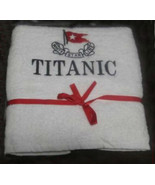 NEW TITANIC FIRST CLASS PASSENGERS COURTESY BATH TOWEL EXCELLENT QUALITY... - $35.64