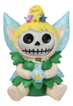 Furrybones Tinker Bell Fairy With Pixie Dust Skeleton Figurine Furry Bones - $14.99