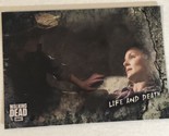 Walking Dead Trading Card 2018 #37 Life &amp; Death Chandler Riggs Sarah Way... - $1.97