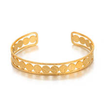 18K Gold-Plated Sequin Cuff - £12.01 GBP