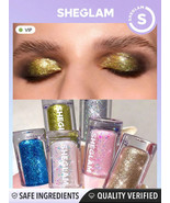 Sheglam Insta Party Disco Ball Glitter Eyeliner Silver Gel Liquid Eyeshadow - $8.39