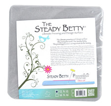 Steady Betty Gray Press and Pin 12 Inches x 12 Inches - $52.16