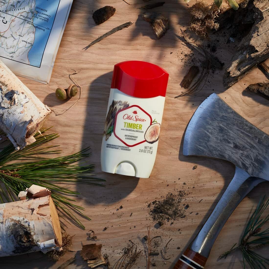 Old Spice Timber with Sandalwood Anti-perspirant and Deodorant 2.6 Oz, 2... - $18.69