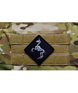 Unicorn Skeleton Woven Morale Patch MilSim SFG Special Forces Nous Defio... - $11.47 CAD
