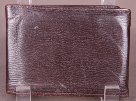 Vtg Amity Wallet-Brown-Genuine Leather-Billfold-Key Holder-Photo-Money-P... - $28.04
