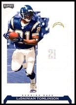 2006 Playoff NFL Playoffs #33 LaDainian Tomlinson NM Near Mint Chargers ID:64604 - $1.95