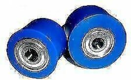 FIR BLUE TOP &amp; BOTTOM CHAIN ROLLER SET 32mm &amp; 38mm YAMAHA YZF450 2006 - ... - £22.92 GBP