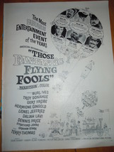 Vtg Those Fantastic Flying Fools Movie  Magazine Advertisement June 1971 - £4.71 GBP