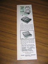1960 Print Ad Plano Fishing Tackle Boxes #7200, #5800 Plano,Illinois - $10.04