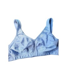 Underscore Bra 38B Womens Wireless Pad Free Blue Adjustable Straps Full ... - £14.69 GBP