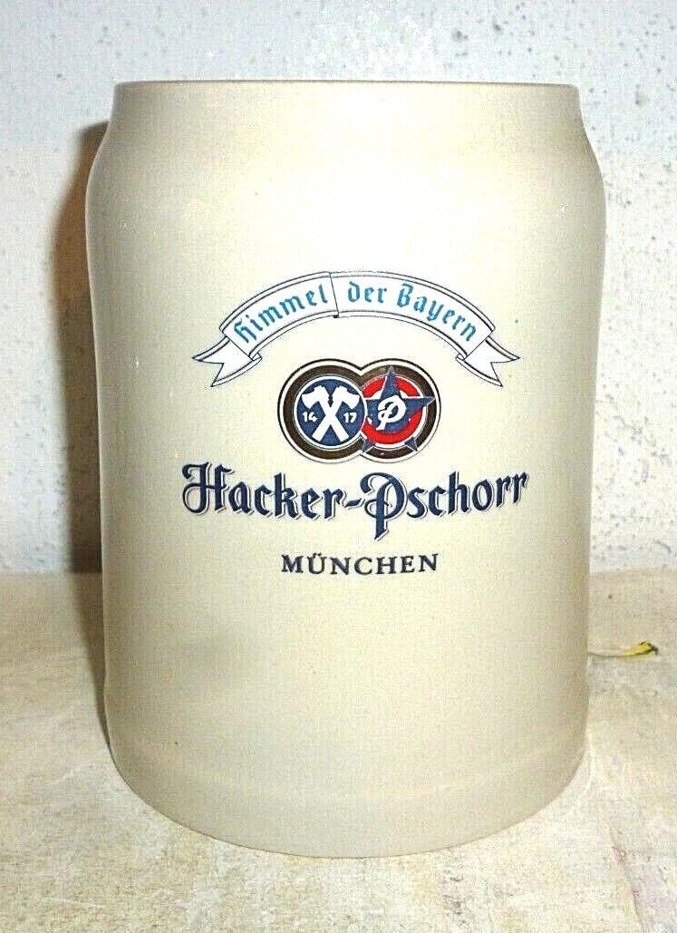 Hacker Pschorr Brau Munich Himmel der Bayern German Beer Stein - $9.50