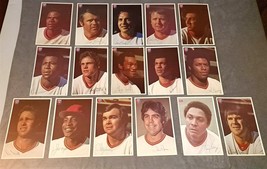 1976 Cincinnati Reds Kroger 6x9 Photos [COMPLETE SET of 16] - $55.00