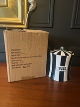 Jonathan Adler Vice Weed Canister Black White RARE Must SEE !!! - $99.00