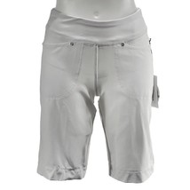 Tail White Label Shorts Classic 21&quot; Short White Pull-on UPF 50 Women&#39;s 2 - £21.64 GBP