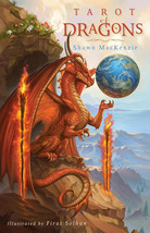 Tarot of Dragons Box Set with Deck and Guidebook, by Shawn Mckenzie! - $603.08 MXN